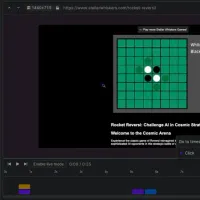 Screenshot of highlight.io showing Godot session replay