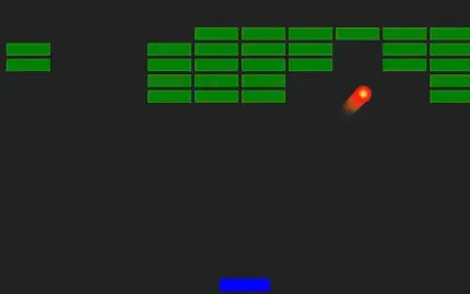 Screenshot of new Meteor Bounce game
