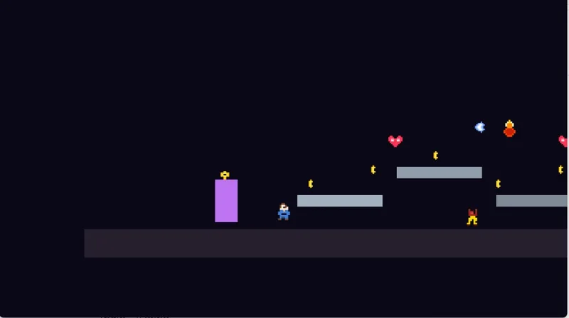 Whiskers platformer demo gameplay